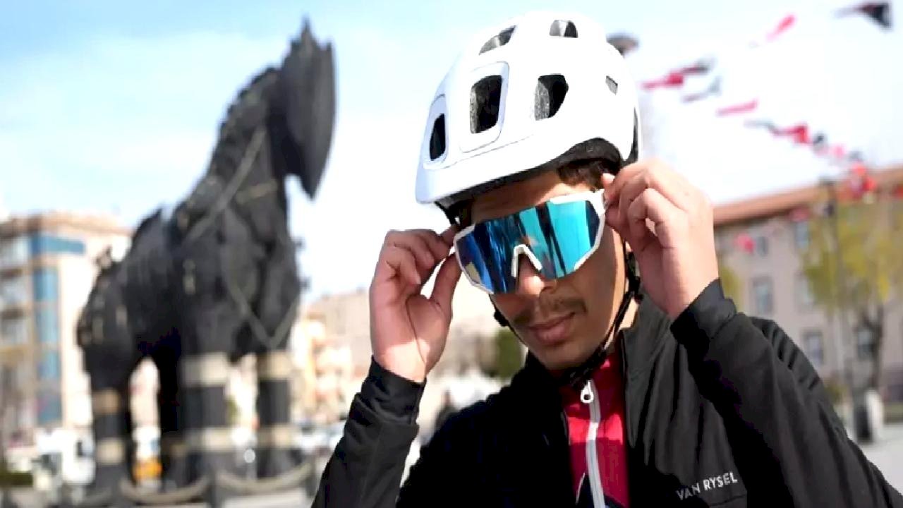 Çanakkale şehitleri anısına 754 kilometre pedal çevirdiler