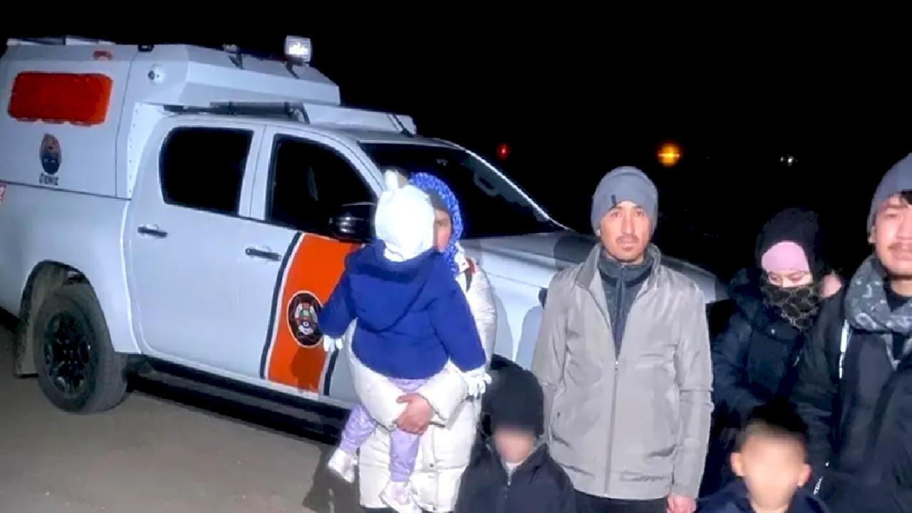 Çanakkale'de 7 Düzensiz Göçmen Yakalandı