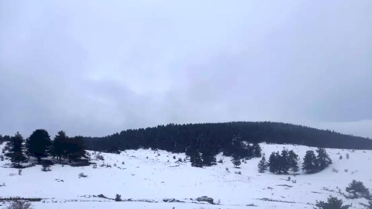 Çankırı'da Kar Yağışı Etkili Oluyor