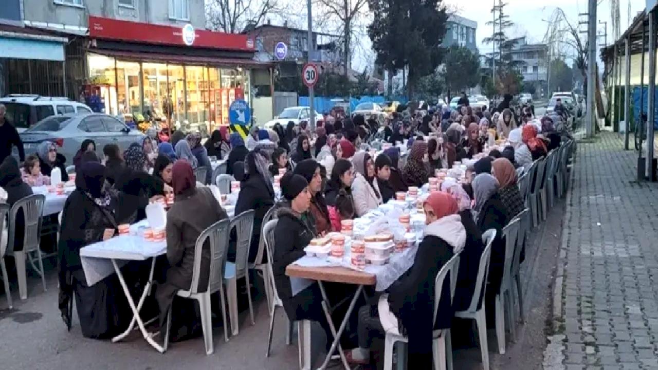 Çarşamba'da Birlik Sofrası Kuruldu