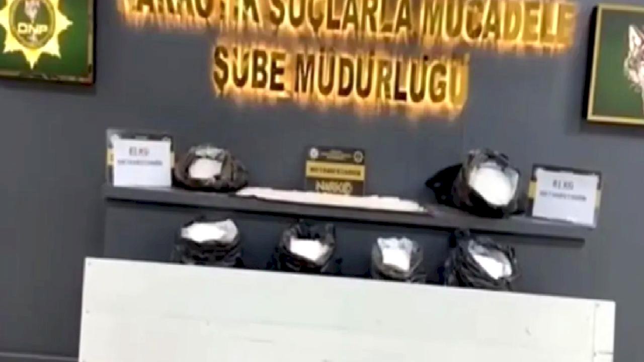 Diyarbakır'da 81 Kilogram Metamfetamin Ele Geçirildi