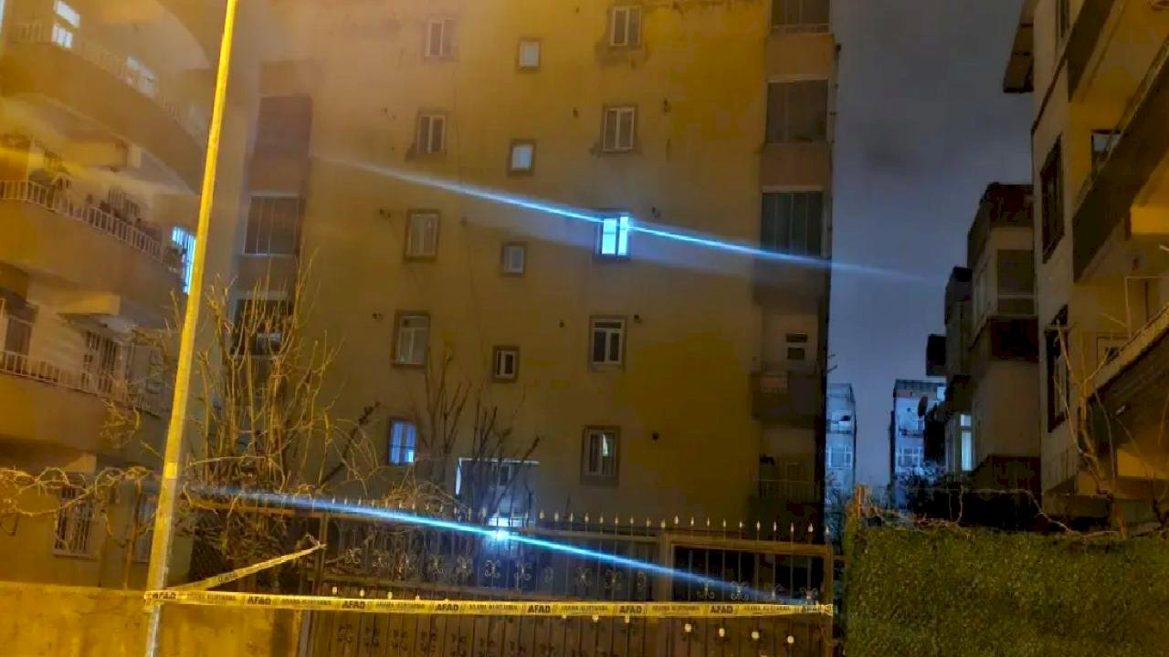 Diyarbakır'da Apartman Tahliyesi