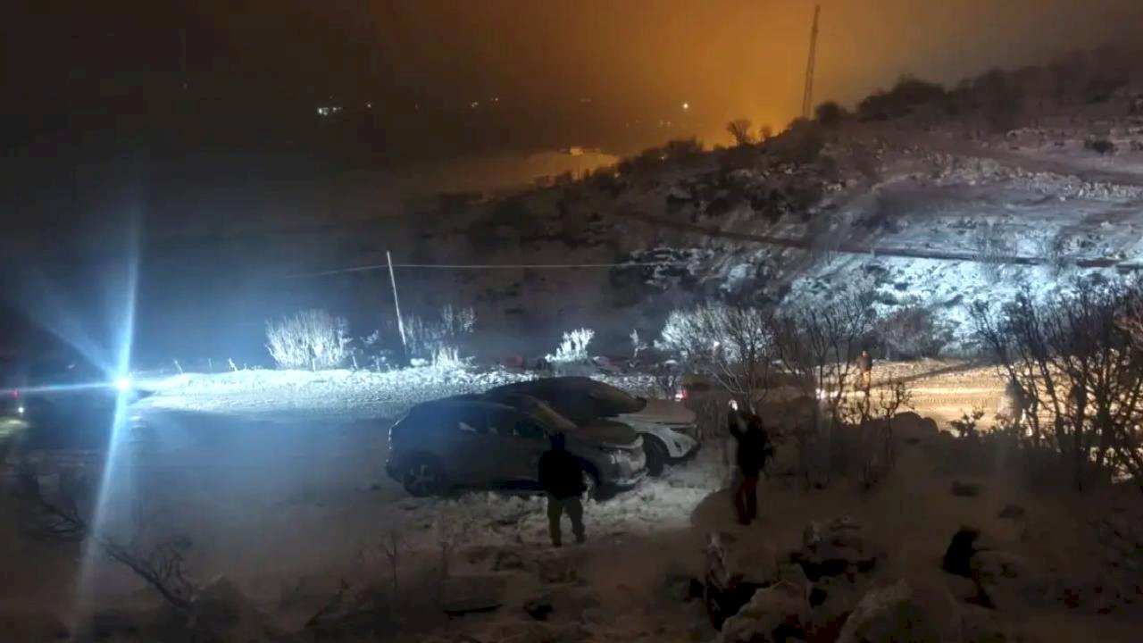 Diyarbakır'da Kar Yağışı Nedeniyle Kazalar