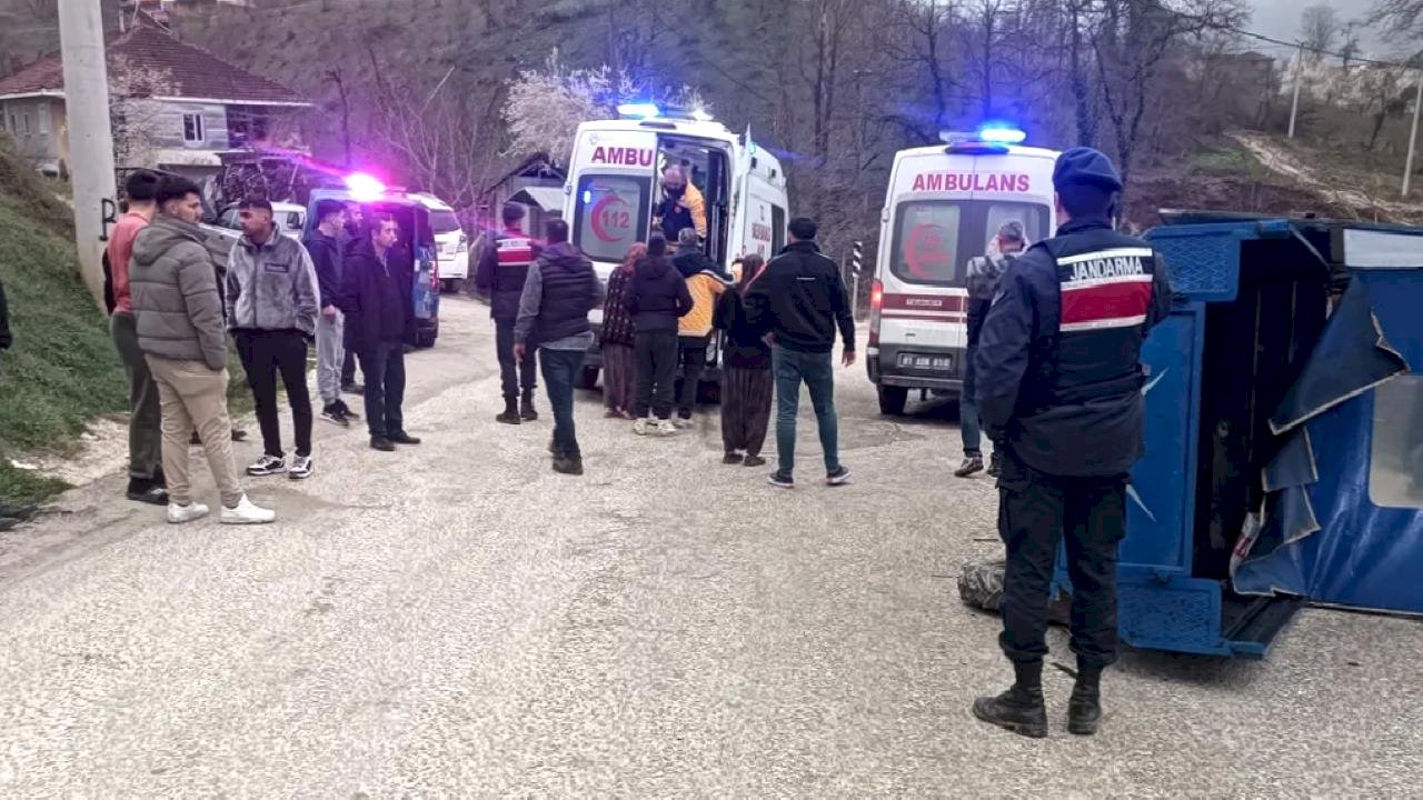 Düzce Yığılca’da patpat kazası: 2 yaralı