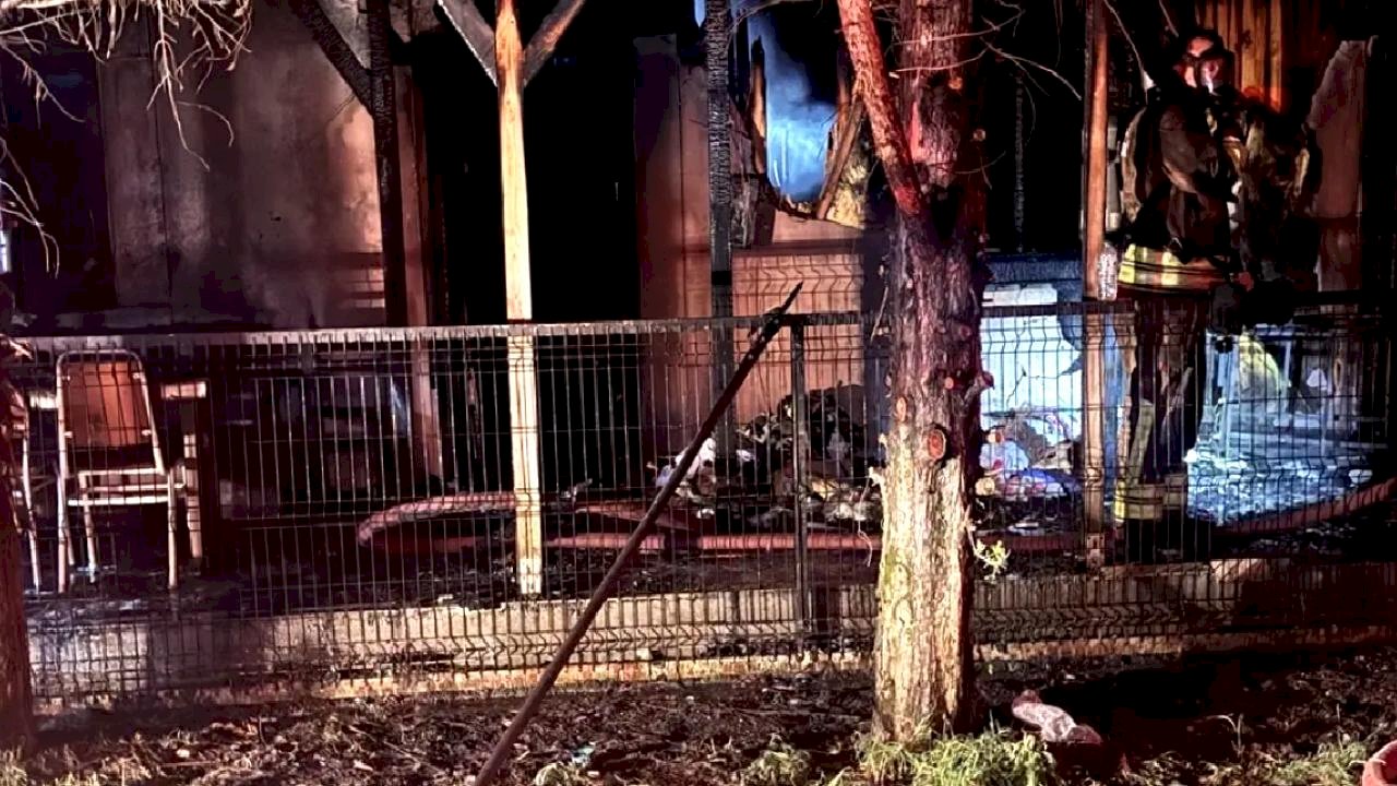 Düzce'de Ev Yangını Söndürüldü