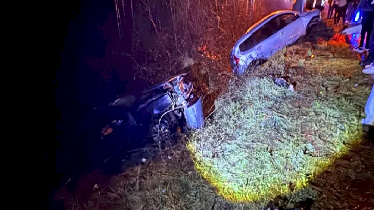 Düzce’de iki otomobil çarpıştı: 6 yaralı