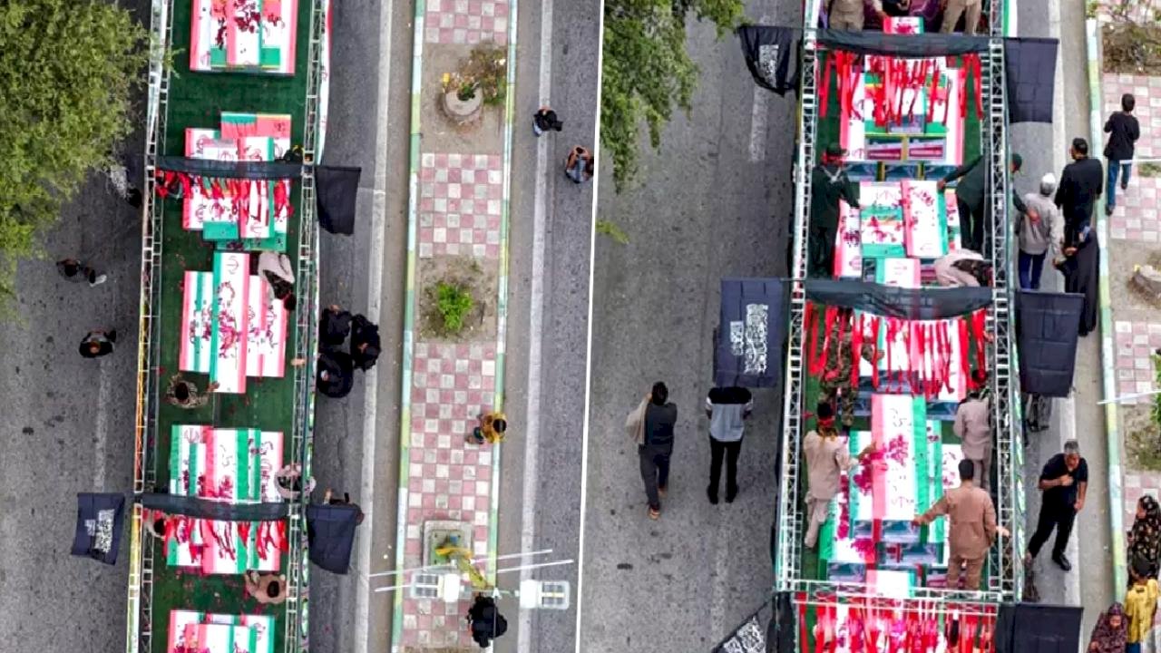 En büyüğü 12 yaşındaydı! 153 çocuğun cenazesinde acı sel olup aktı