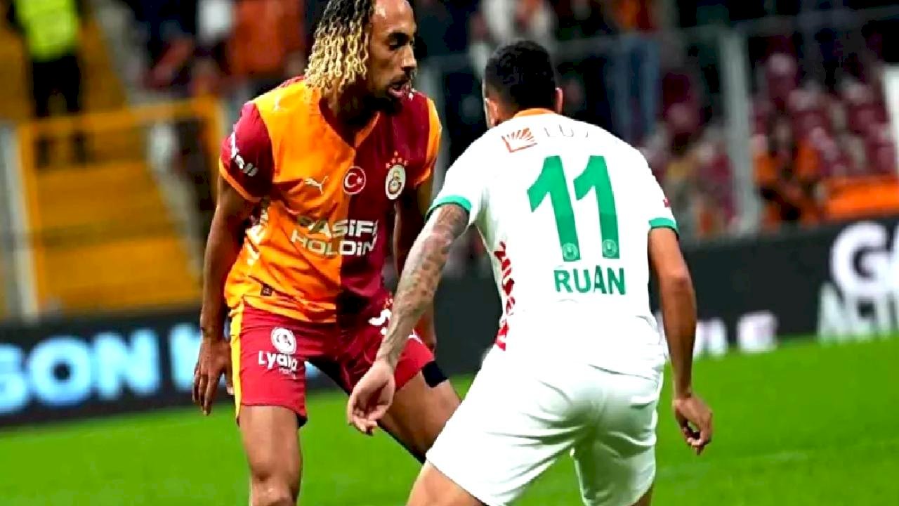 Galatasaray 1-0 Alanyaspor: İlk Yarının Özeti