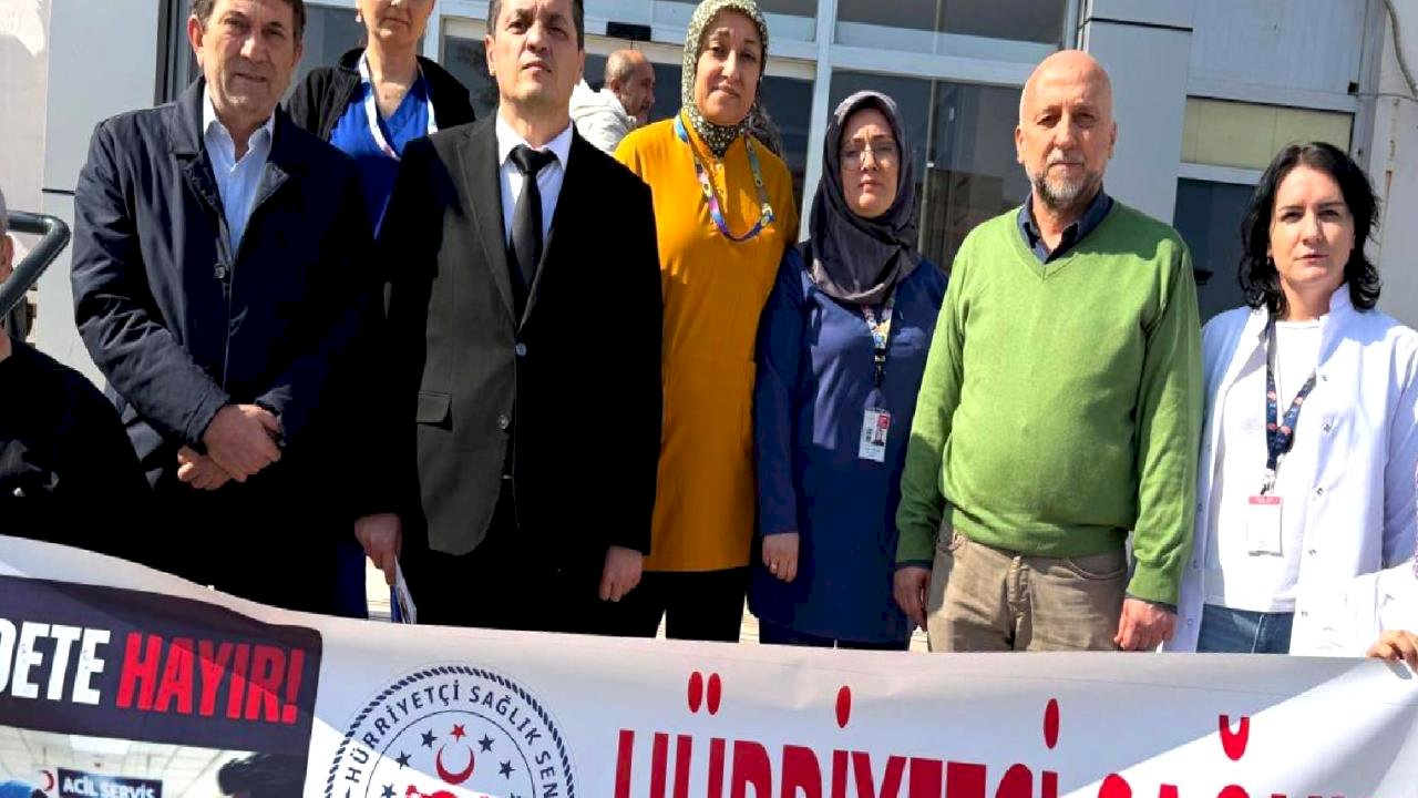 Hürriyetçi Sağlık Sen, “Çalışana uzanan el, kamu düzenine uzanmıştır”