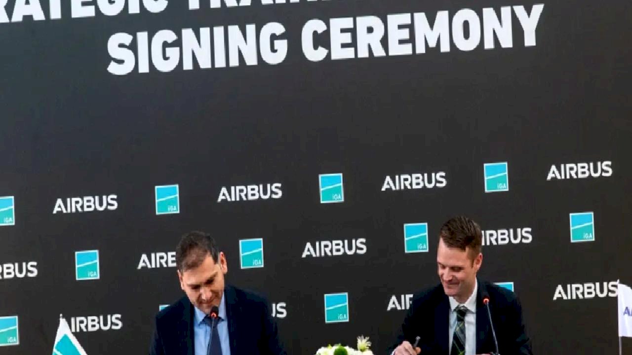 İGA İstanbul Havalimanı ve Airbus  Eğitim Ortağı Oldu