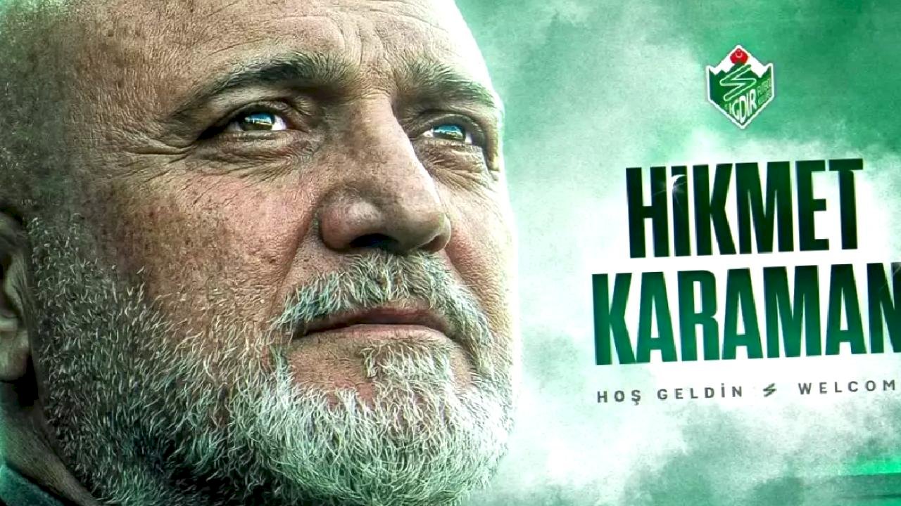Iğdır FK'da Hikmet Karaman Dönemi Başlıyor