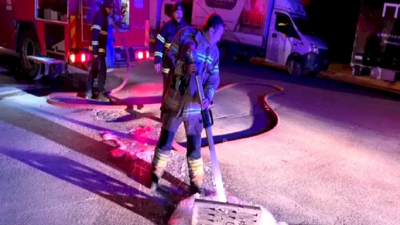 İnegöl'de Gaz Kokusuyla Panik