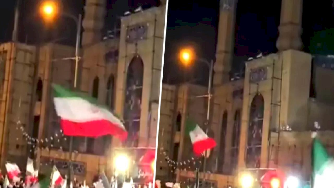 İran'da binlerce kişi sokaklara döküldü