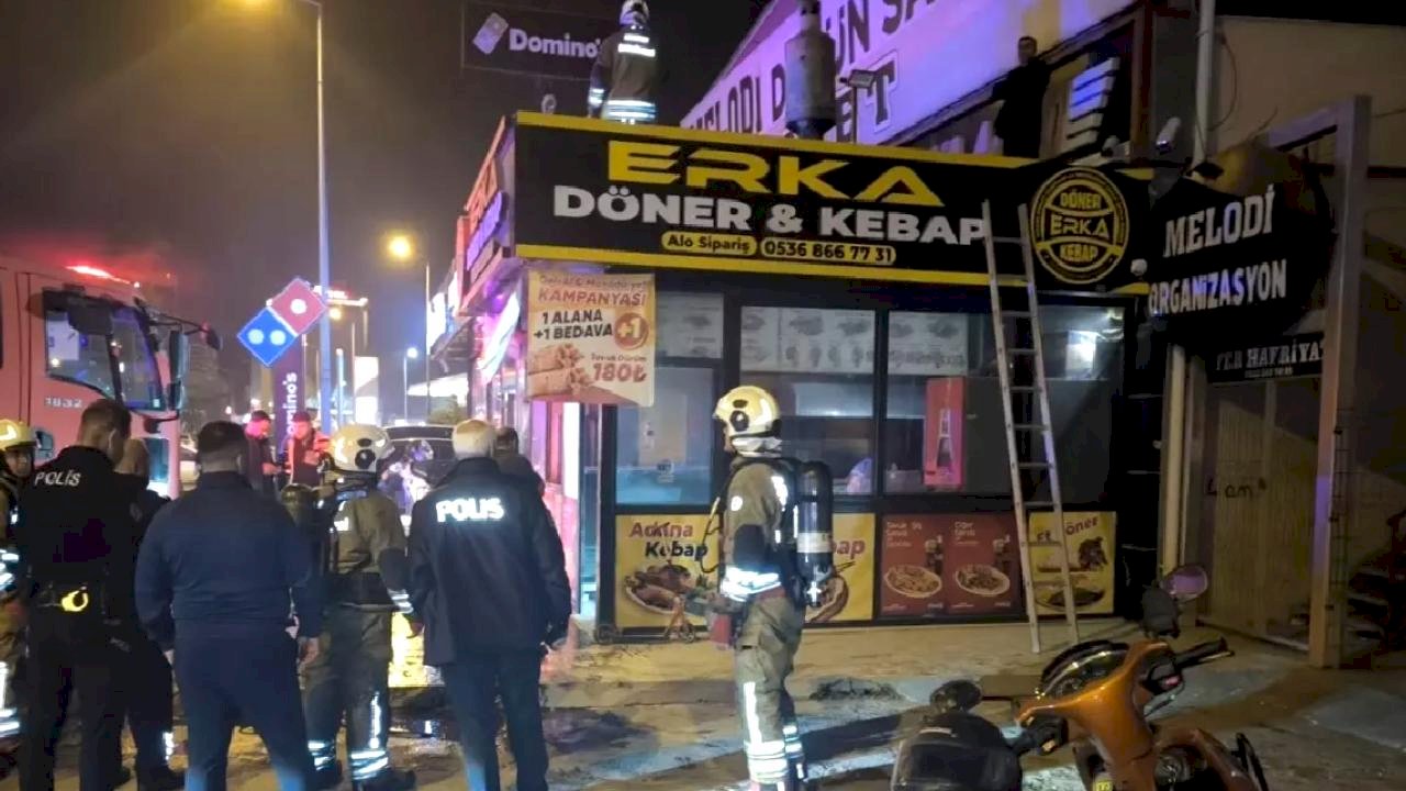 İskenderun'da Yangın: 2 Yaralı