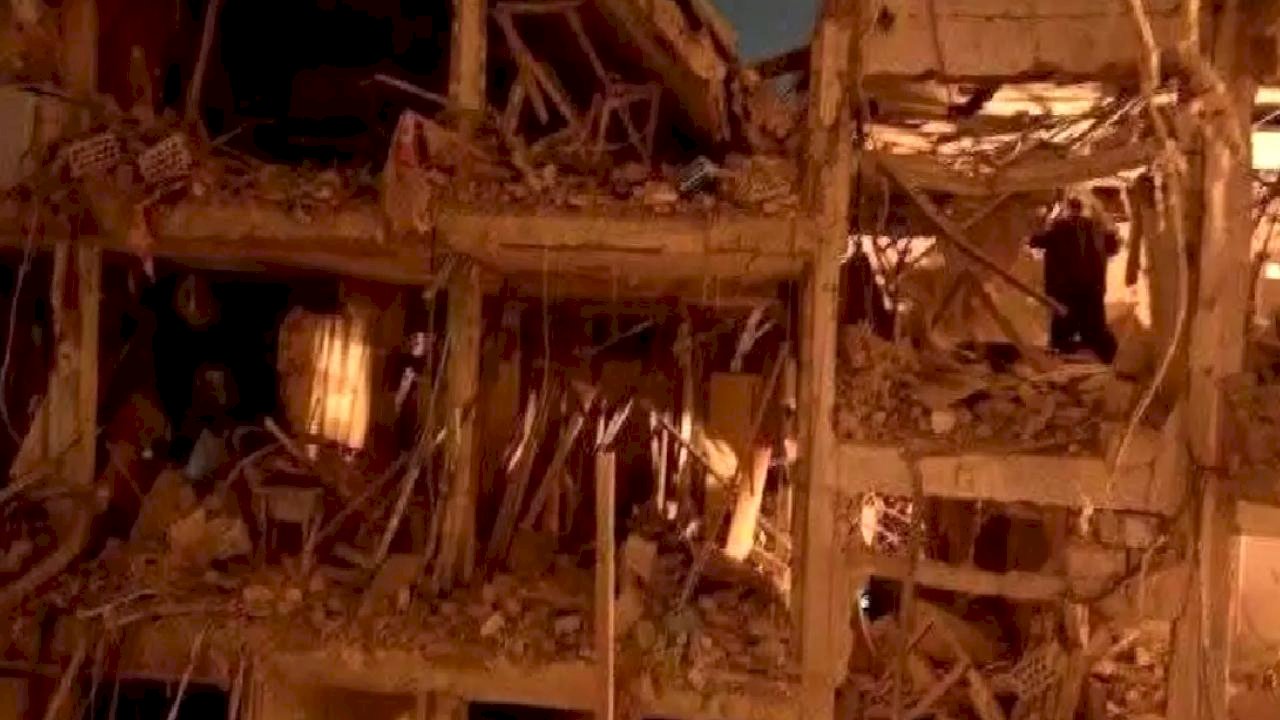 İsrail'in Arad Kenti İran Füzeleriyle Vuruldu