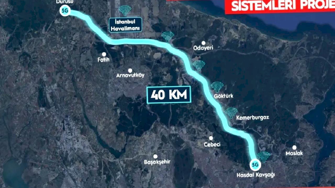 İstanbul'da 5G Ulaşım Altyapısı Tamamlandı