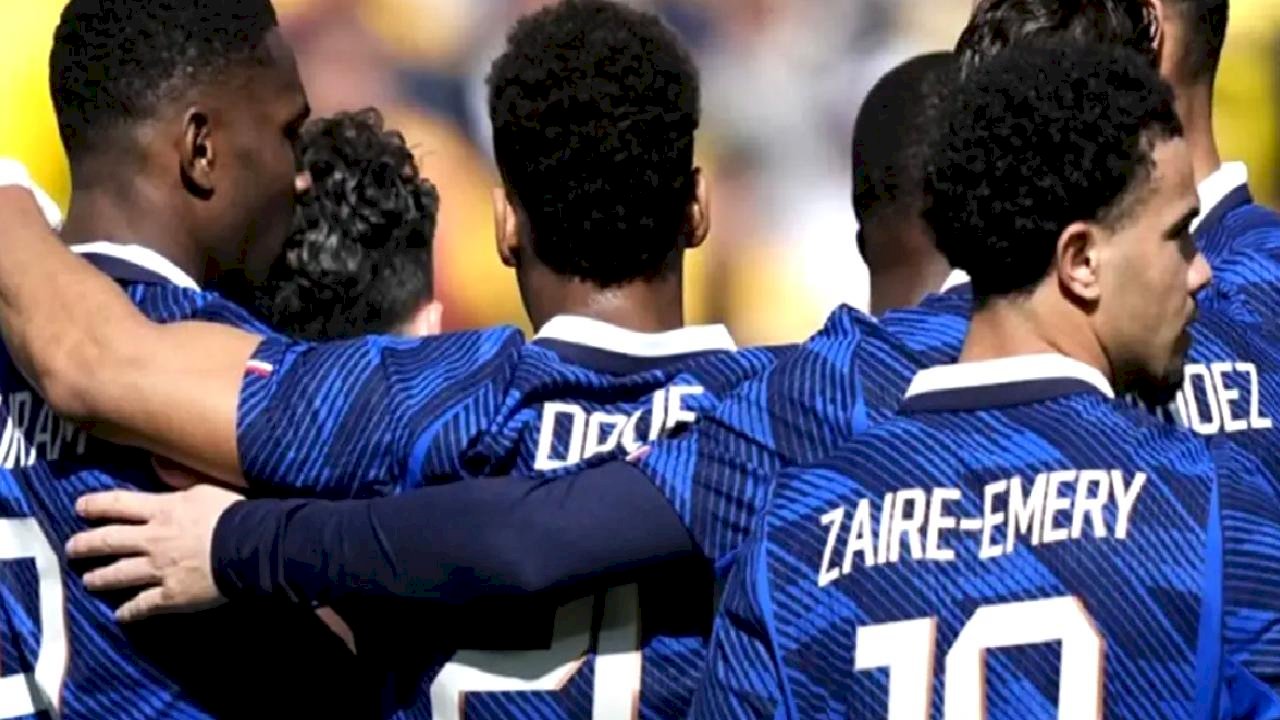 Kanteli Fransa, Davinson Sanchezli Kolombiya'yı üzdü