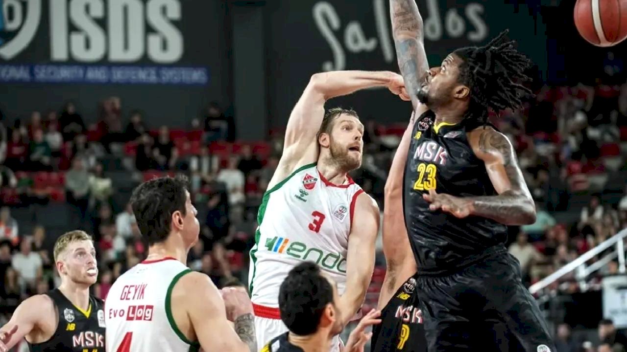 Karşıyaka, Mersinspor'u 92-87 Mağlup Etti