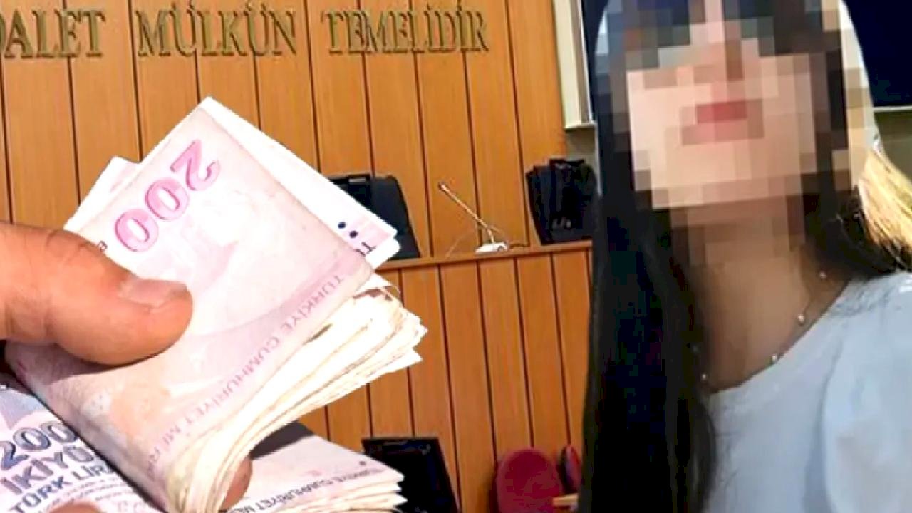 Katibe adliye odasında aşk şantajı! Birlikte oldukları anları gizlice kaydedip...