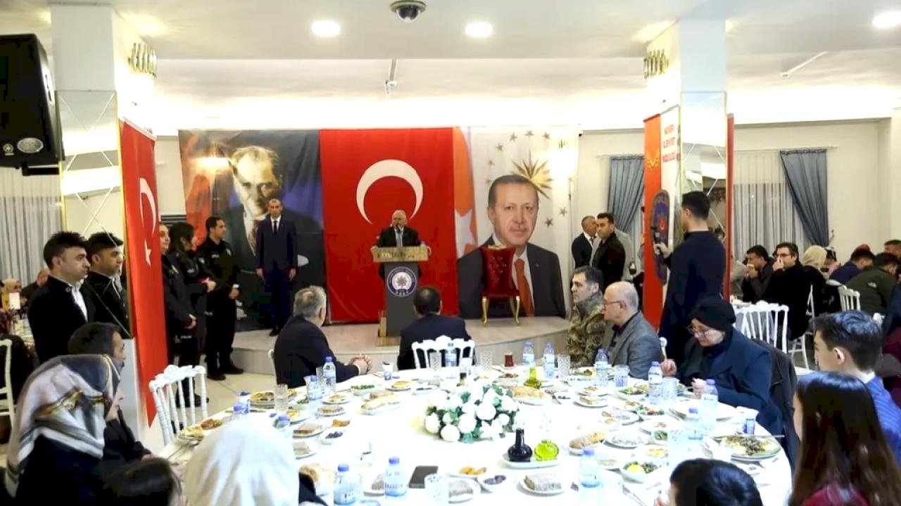 Kayseri Büyükşehir şehit aileleriyle iftar sofrasında buluştu