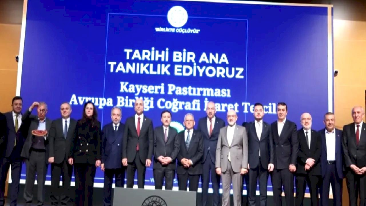 Kayseri pastırmasının coğrafi işareti tarihi bir kazanım