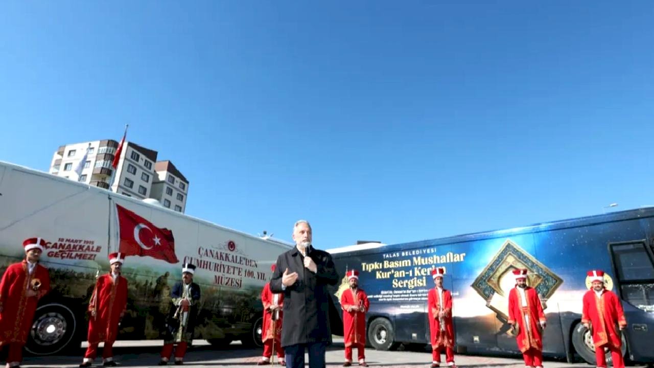 Kayseri Talas'tan 18 Mart mesajı