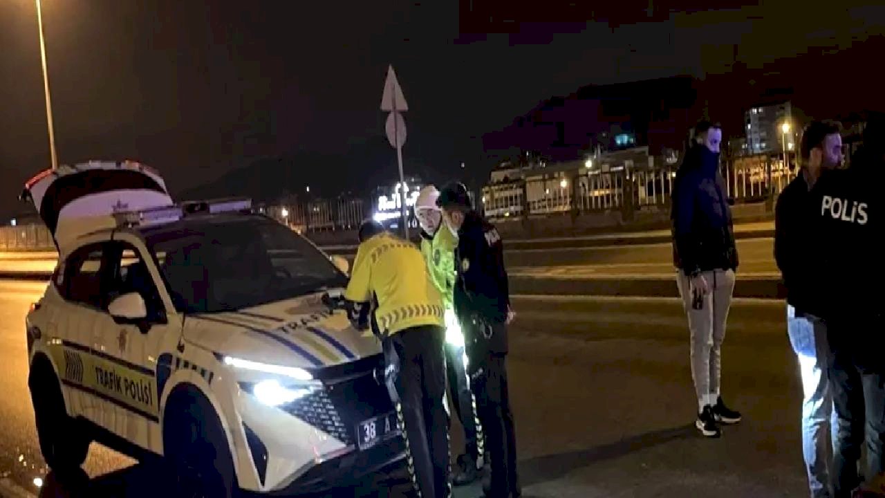 Kayseri'de İki Sürücüye 920 Bin Lira Ceza