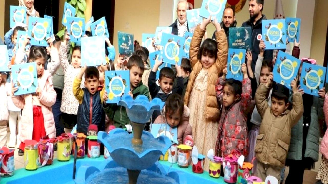 Kilis’te miniklerden Gazze’deki çocuklara anlamlı destek