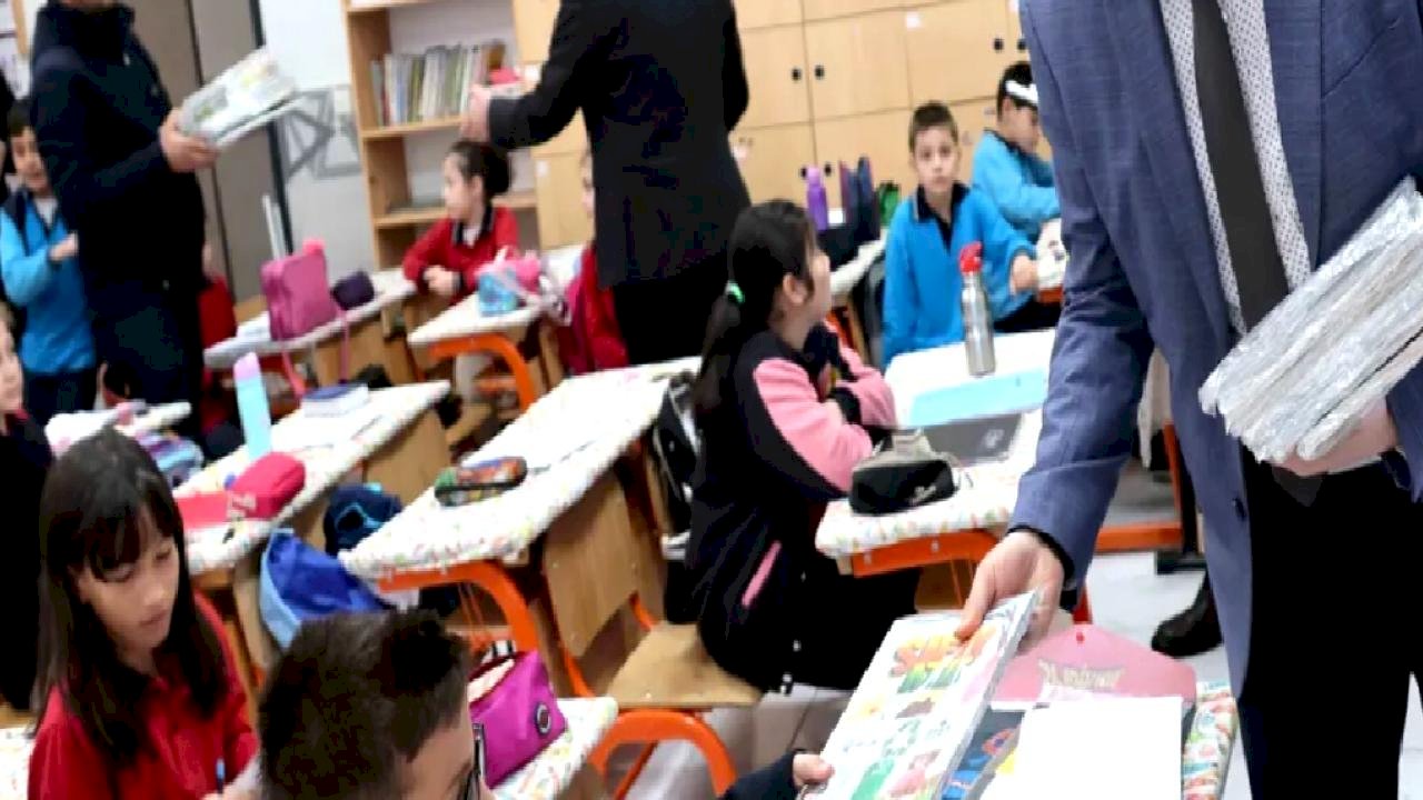 Konya Karatay'da ilkokul öğrencilerine sıfır atık bilinci