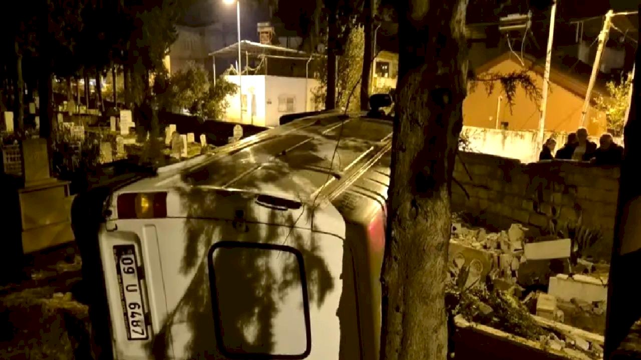 Köşk'te Panelvan Kaza Yaptı