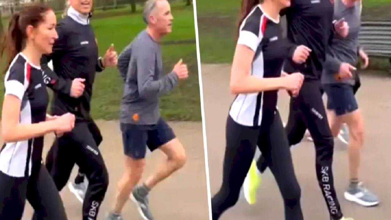 Londra'da alışılmışın dışında buluşma: Finlandiya ve Kanada liderleri sabah koşusunda