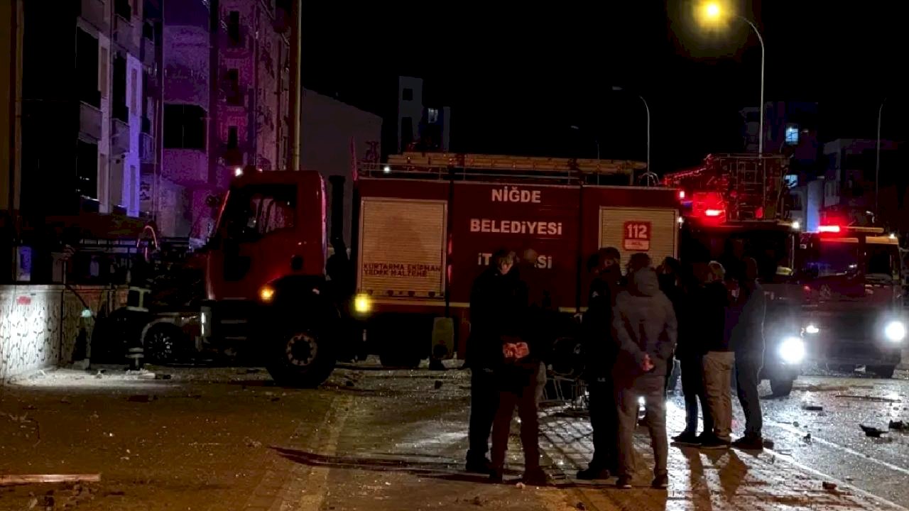 Niğde'de Doğal Gaz Patlaması: 12 Yaralı