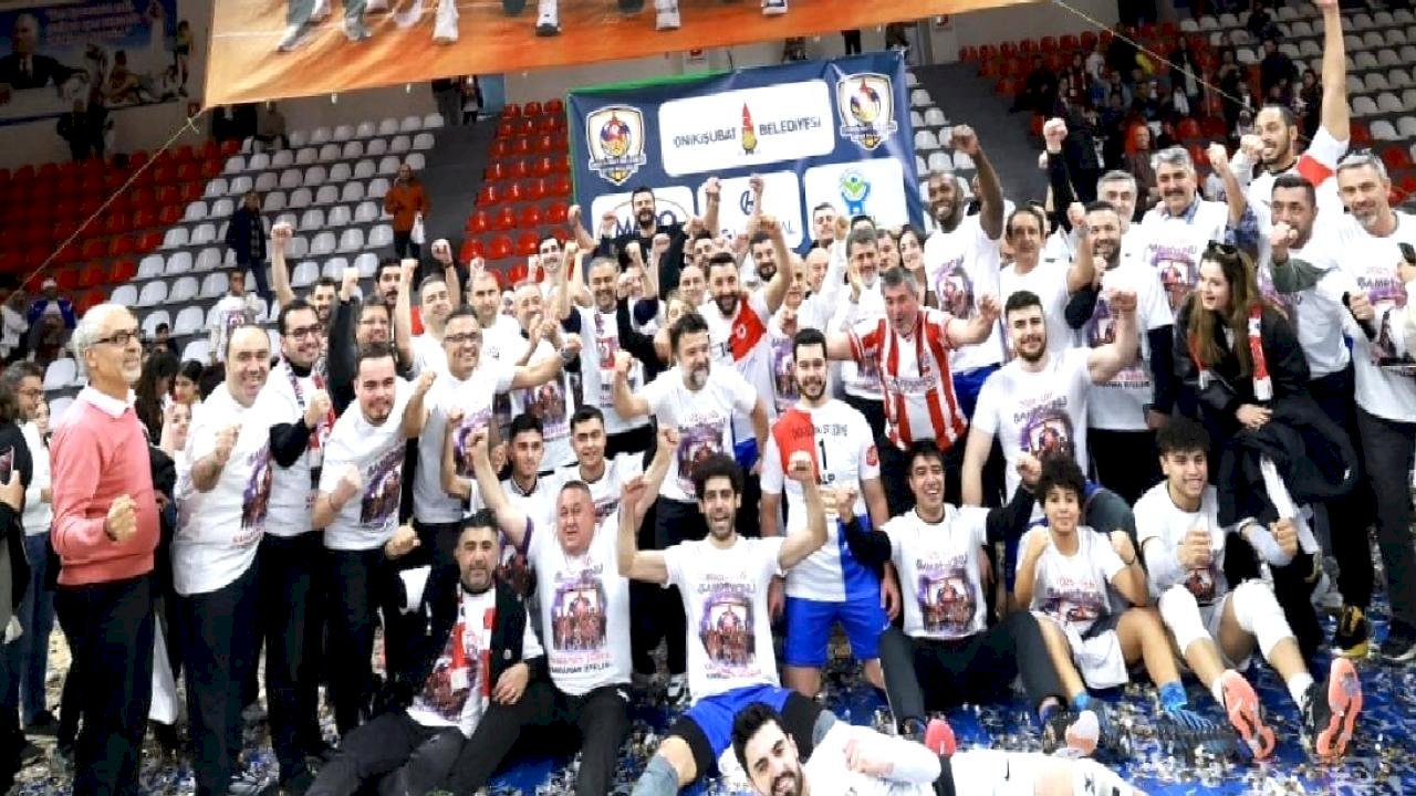 Onikişubat Belediyespor, Efeler Ligi'ne çıktı