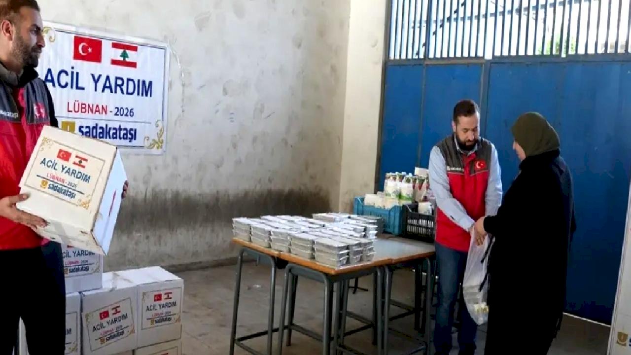 Sadakataşı Derneği Lübnan'da Yardımda Bulundu