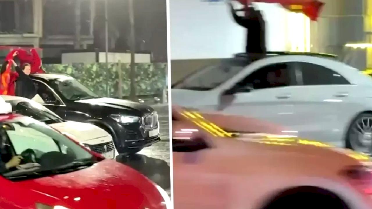 Şampiyon ilan edilince sokaklara döküldüler