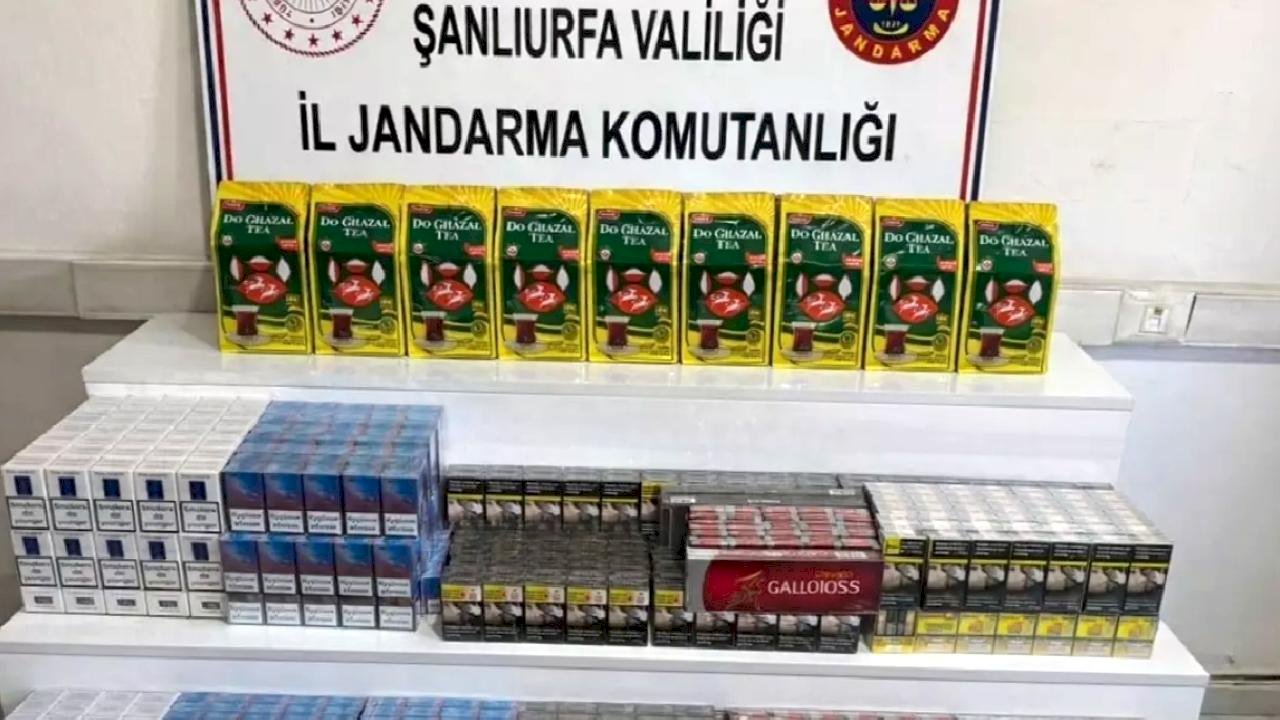 Şanlıurfa'da Gümrük Kaçakçılığı Operasyonu