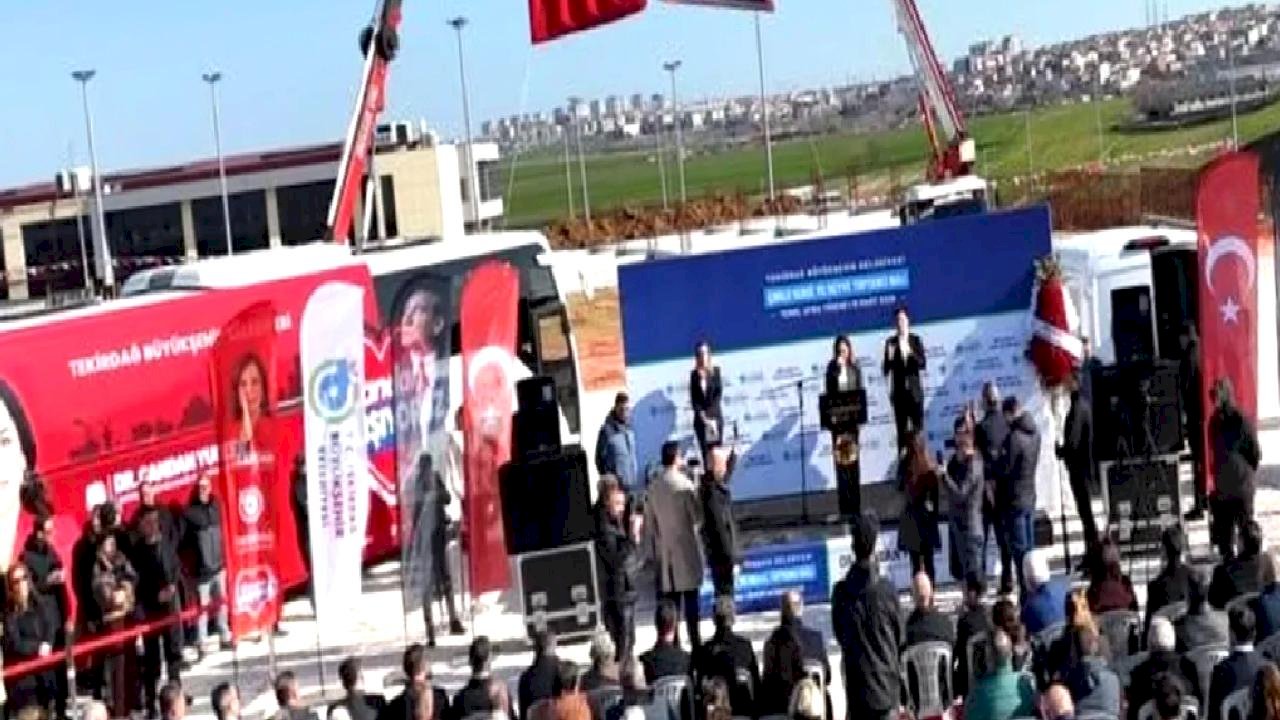 Sebze ve Meyve Toptancı Hali temeli atıldı