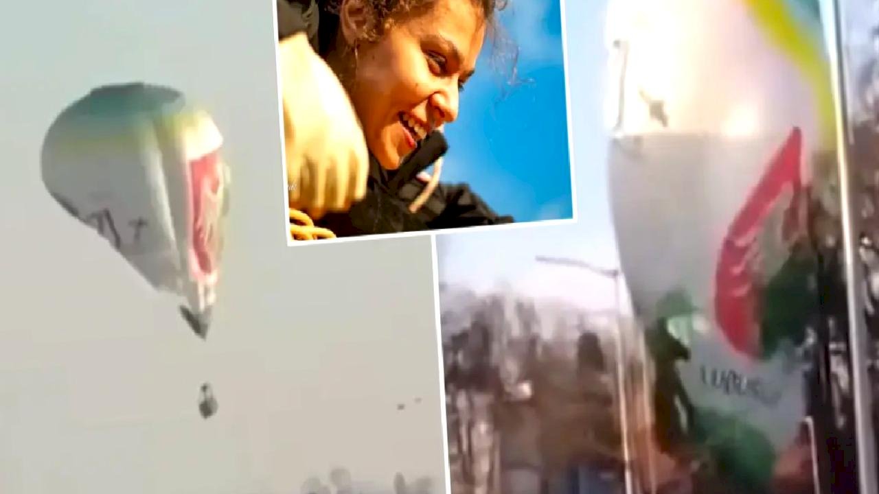 Sıcak hava balonu faciası! Şampiyon pilot sepetten fırlayıp öldü