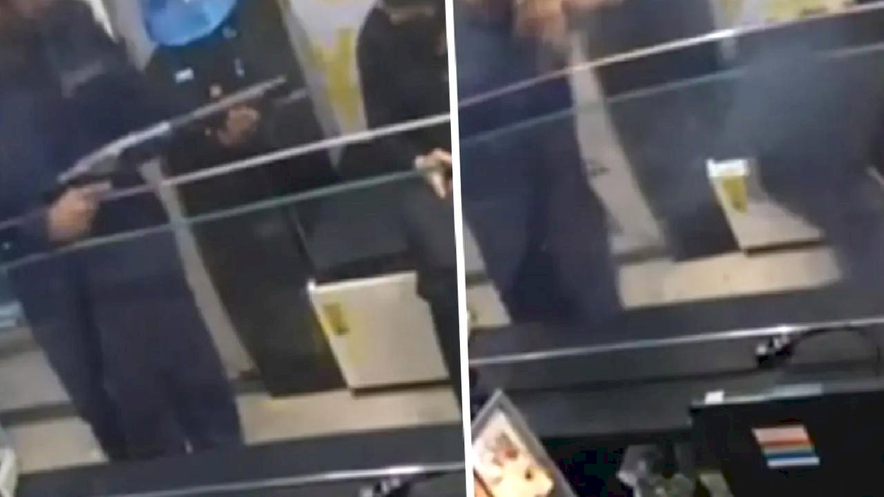 Silahıyla oynayan güvenlik görevlisi müşteriyi kazara vurdu