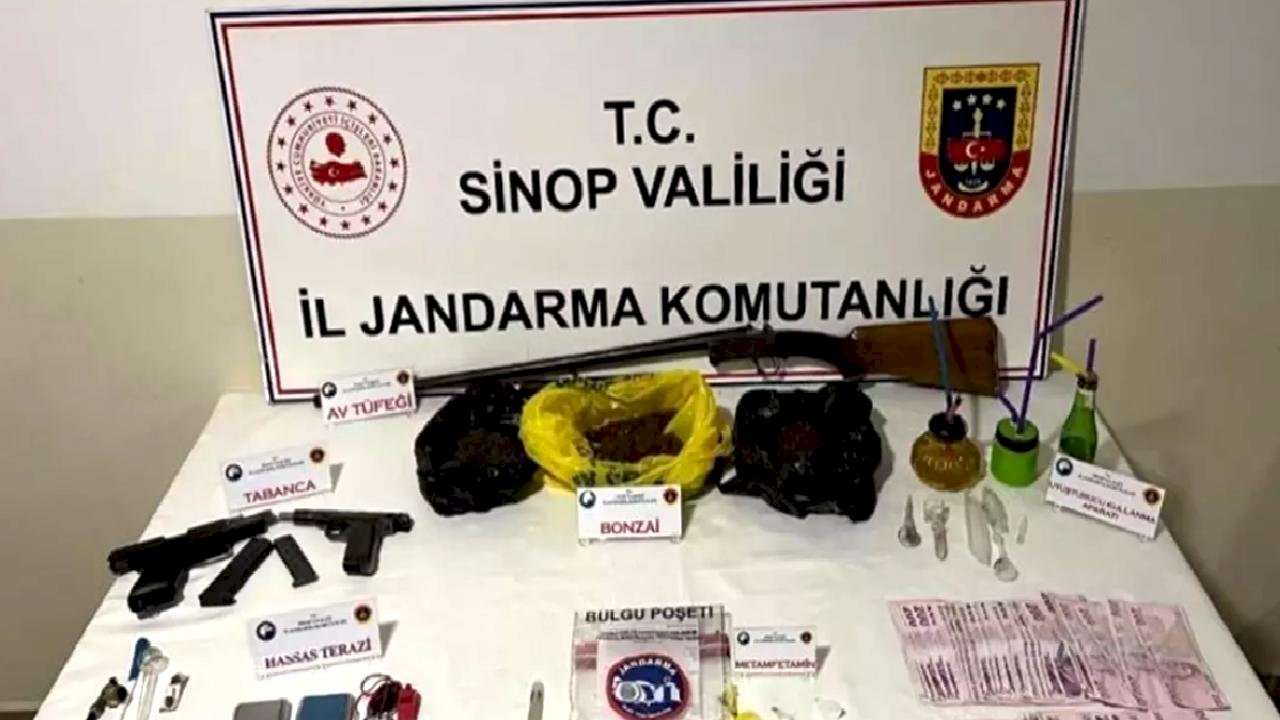 Sinop'ta Uyuşturucu Operasyonu: 2 Tutuklama