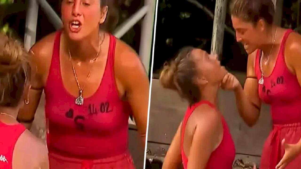 Survivor'da Seren Ay ve Nisanur arasında büyük kavga! Acun cezayı açıkladı
