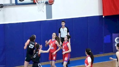 14 Yaş Altı Kızlar Basketbol Şampiyonası Devam Ediyor