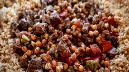 Adak yemeği: Dileği olan pişiriyor...