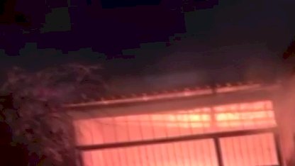 Adana'da Mobilya Atölyesinde Yangın