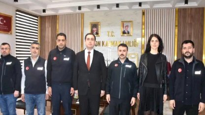 AFAD'dan Sason Kaymakamı'na Ziyaret