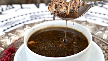 Ağaları iyileştiriyor: Tescilli "Kara Çorba" tarifi