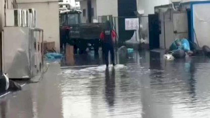 Ağrı’da su taşkınlarına müdahale