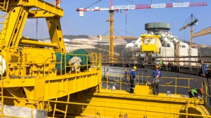 Akkuyu NGS’nin İkinci Güç Ünitesinde Kutup Vinci Kuruldu