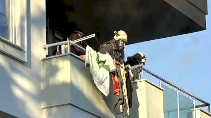 Alanya'da Apartman Yangını