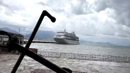 Alanya'ya İlk Kruvaziyer Geldi